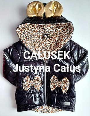 Kurtka parka Całusek r. 68