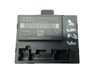 Модуль дверь левый задняя 4l0959795b audi q7 i 2005-2015 фото №1