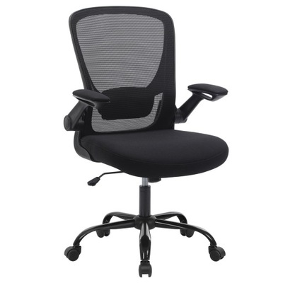 Obrotowe krzesło fotel biurowy dla gracza Czarne