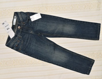 LAGER 157 SPODNIE JEANS NOWE 4-5L 110