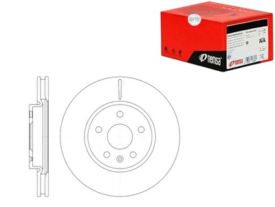 REMSA ДИСКИ ТОРМОЗНЫЕ ТОРМОЗНЫЕ 13502214 569064 569422 1798
