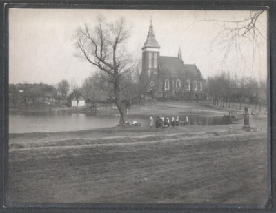 Krzemienica k/ Tomaszów. Kościół św. Jakuba. 1915