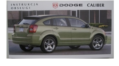 DODGE CALIBER 2006-2011 książka obsługi j.polski