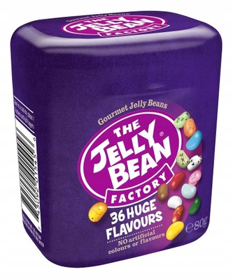 JELLY BEAN FACTORY ŻELKI FASOLKI POJEMNICZEK 80 G.