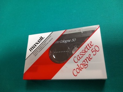 MAXELL CASSETTE COLOGNE 50 kaseta magnetofonowa