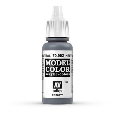 Vallejo Model Color Neutral Grey 17ml 70.992