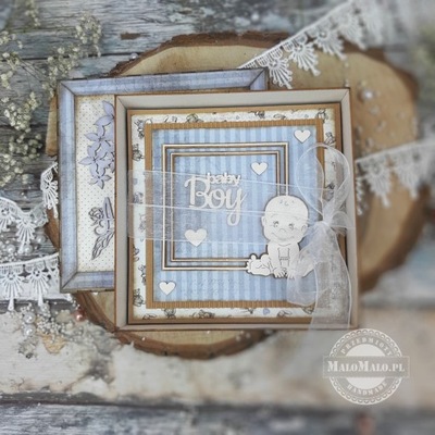 ALBUM SCRAPBOOKING DLA CHŁOPCA, BABY BOY, HANDMADE