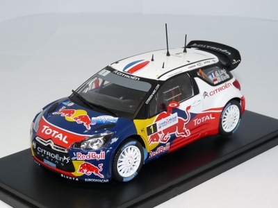 Citroen DS3 WRC #1 S.Loeb Rally France 2012 1:24 Hachette