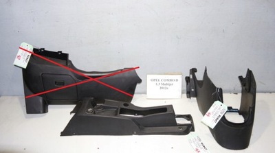 Туннель средний защита pod консоль opel combo d фото №1