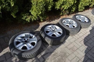 LENGVOJO LYDINIO RATLANKIAI RATAI ALUMIONOWE FORD MONDEO MK3 MK4 FOCUS C-MAX S-MAX 205/55R16 