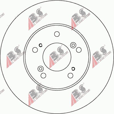 DISC BRAKE FRONT HONDA PRELUDE 96- CR-V 99-  