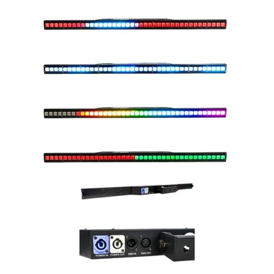 LISTWA OŚWIETLENIOWA ŚWIATŁO SCENICZNE LED WALL 40X3W RGB LED LIGHT4ME