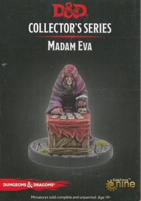 Dungeons&Dragons Curse of Strahd Madam Eva figurka