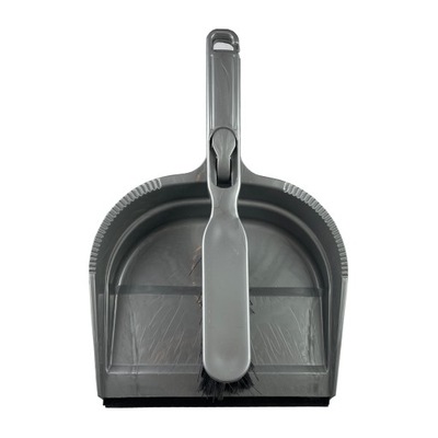 MIOTŁA ZMIOTKA I SZUFELKA DOMOWA Z GUMĄ