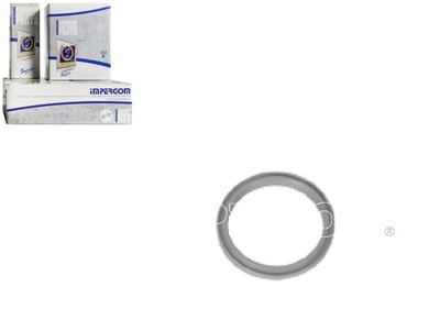 Прокладка трубка радіатора повітря renault fluence megane iii фото №1