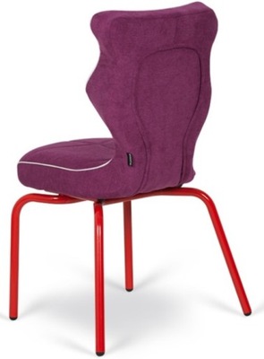 Krzesło biurkowe fioletowe Entelo Spider Vista rozmiar 4 (133-159cm)