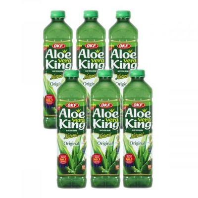 Napój z cząstkami aloesu Aloe Vera King 6 x 1.5 l