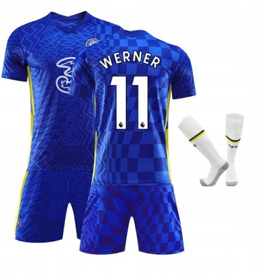 Strój Piłkarski koszulka Chelsea nr 11 Werner
