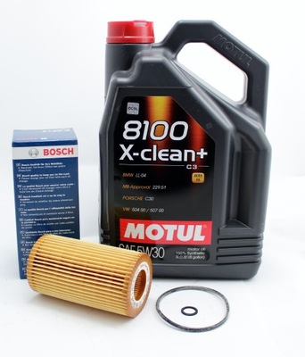 FILTRO OLEJU+OLEJ MOTUL 5W30 BMW E46 318D E39 520D  