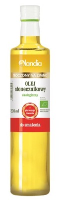 OLANDIA Olej słonecznikowy do smażenia BIO 500 ml