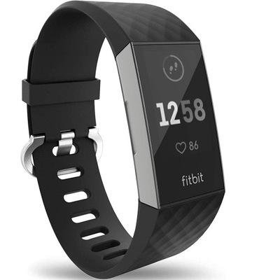 OPASKA DO ZEGARKA PASEK FITBIT CHARGE 3 L SILIKON