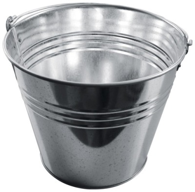 WIADRO METALOWE OCYNK CZERPAK DO STUDNI UCHWYT 10L