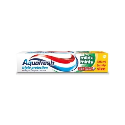 Aquafresh Triple Protection Mild And Minty Toothpaste pasta do zębów 125ml