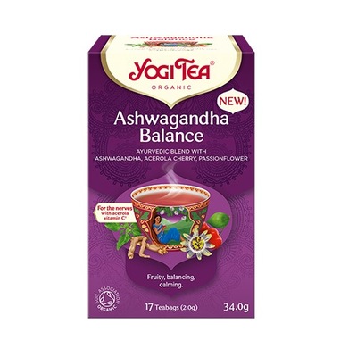 YOGI TEA Herbatka ajurwedyjska równowaga z ashwagandhą (ashwagandha balance