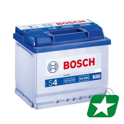 BOSCH S4 60AH 540A 005 P+ АККУМУЛЯТОР