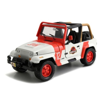 Model samochodu JADA Jurassic World 1/24 Jeep Wrangler (F)