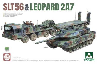 SLT56 i Leopard 2A7 1:72 Takom 5011