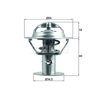 TERMOSTATAS MAHLE TX 180 86D 