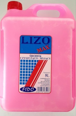 FIDO Lizo Max SILNY ŚRODEK CZYSZCZĄCY 5L