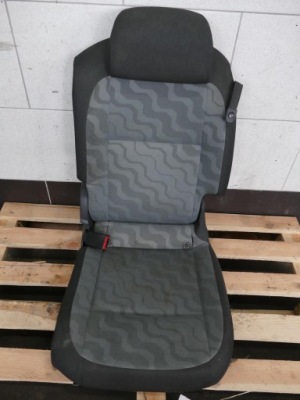 Skoda roomster сиденье левый задняя задний фото №1