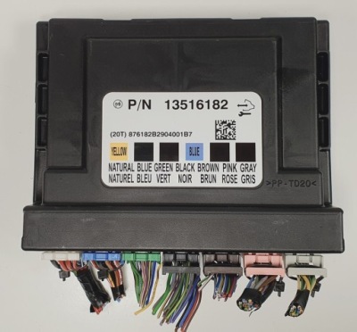 Модуль блок керування комфорту opel adam 13516182 фото №1