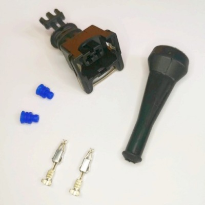 Штекер typ ev1 + гумка фото №1