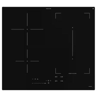 IKEA KOLSTAN Płyta indukcyjna IKEA 500 czarny 58cm