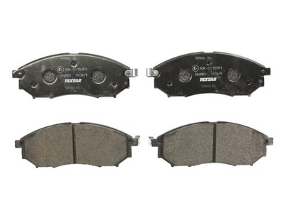 Textar гальмівні колодки перед nissan pathfinder r51 navara фото №1