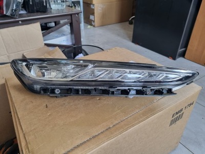 Hyundai kona лампа права перед передня протитуманна фара led drl фото №1