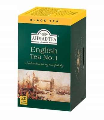 Ahmad English Tea No.1 herbata 20 torebek