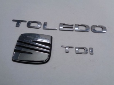 Seat toledo ii 02 sedan надпис букви значок logo фото №1