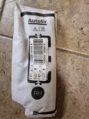 Подушка подушка безопасности сиденье правая citroen c3 aircross lift 2022 rok 9824498280 фото №1