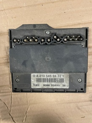 Mercedes-benz оригінальний номер a2105450432 модуль вентилятора фото №1