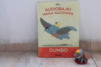 AUDIOBAJKI - DUMBO - książka + figurka