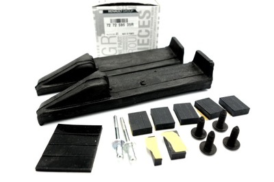 Набор клипсы стекло перед renault clio v oryg фото №1