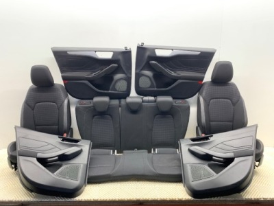 Сидіння заднє сидіння обшивки комплект ford focus iv хетчбек оббивка фото №1