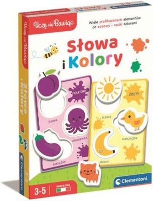 Słowa i kolory 50760 Clementoni