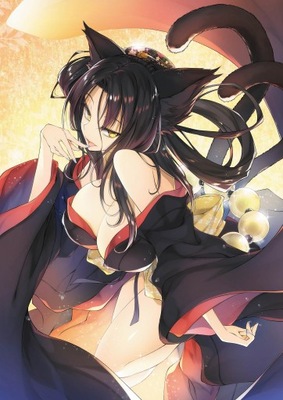 Plakat A3 High School DxD Anime Toujou Kuroka