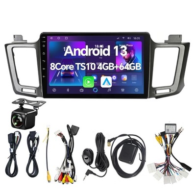 2DIN ANDROID 13 GPS RADIO PARA TOYOTA RAV4 RAV  