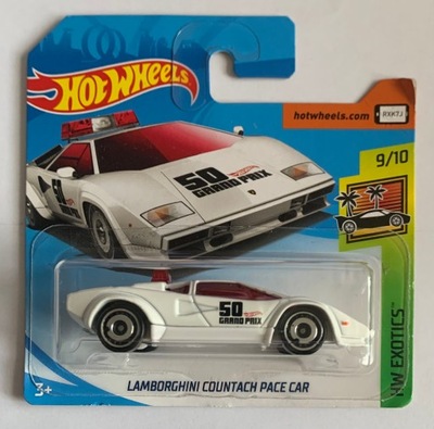 HOT WHEELS LAMBORGHINI COUNTACH PACE CAR